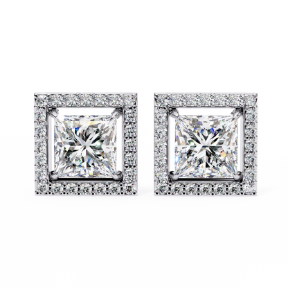 Shanaya Princess Solitaire Lab Grown Diamond Stud
