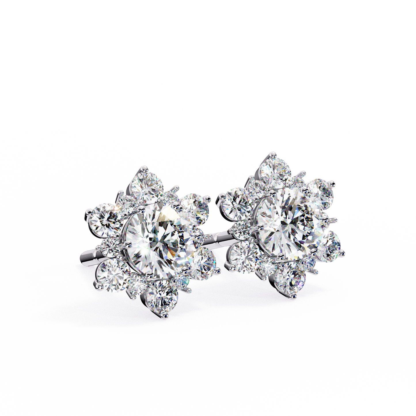 Flora Lab Grown Diamond Studs