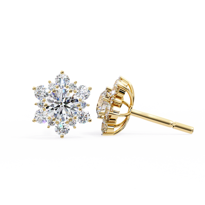Flora Lab Grown Diamond Studs