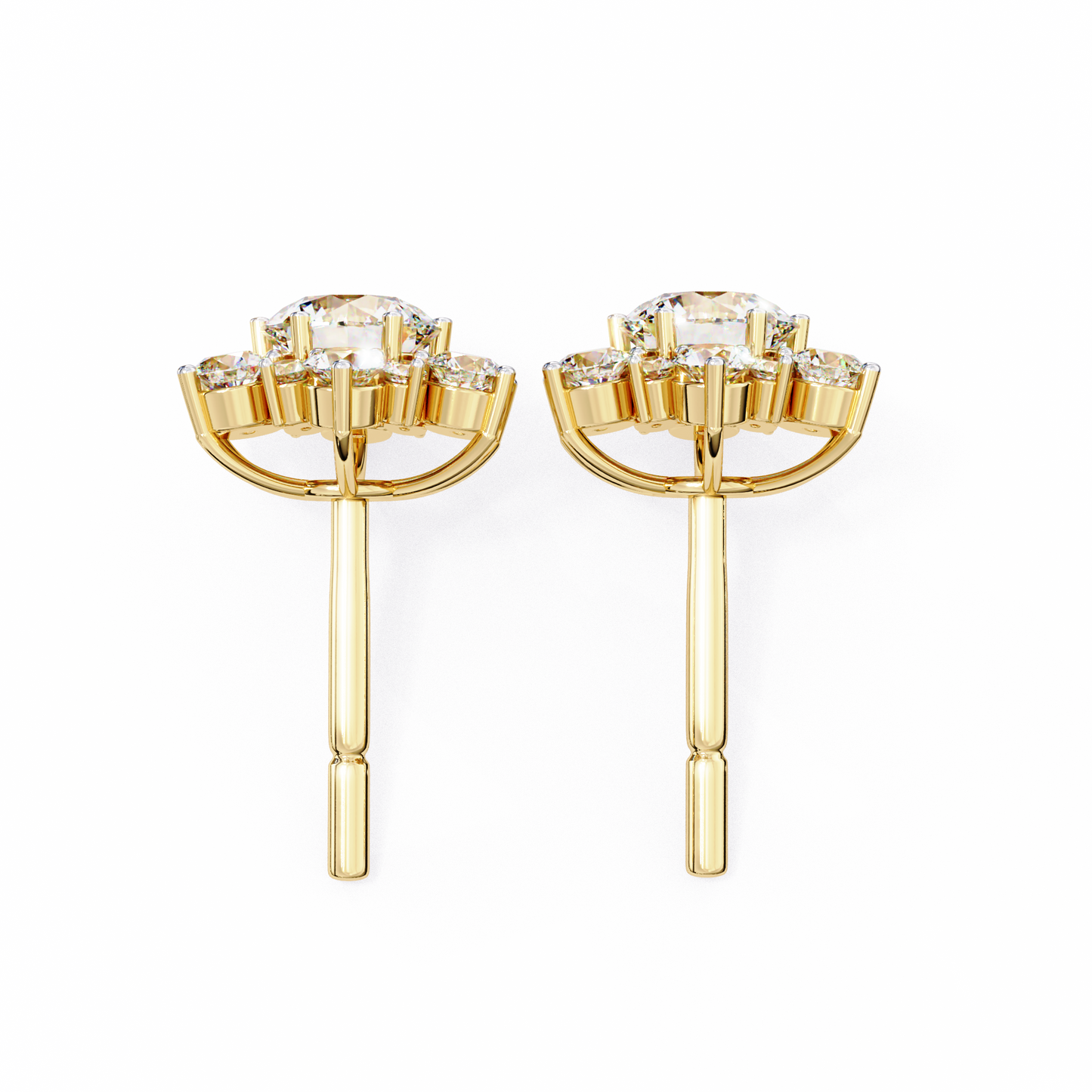 Flora Lab Grown Diamond Studs