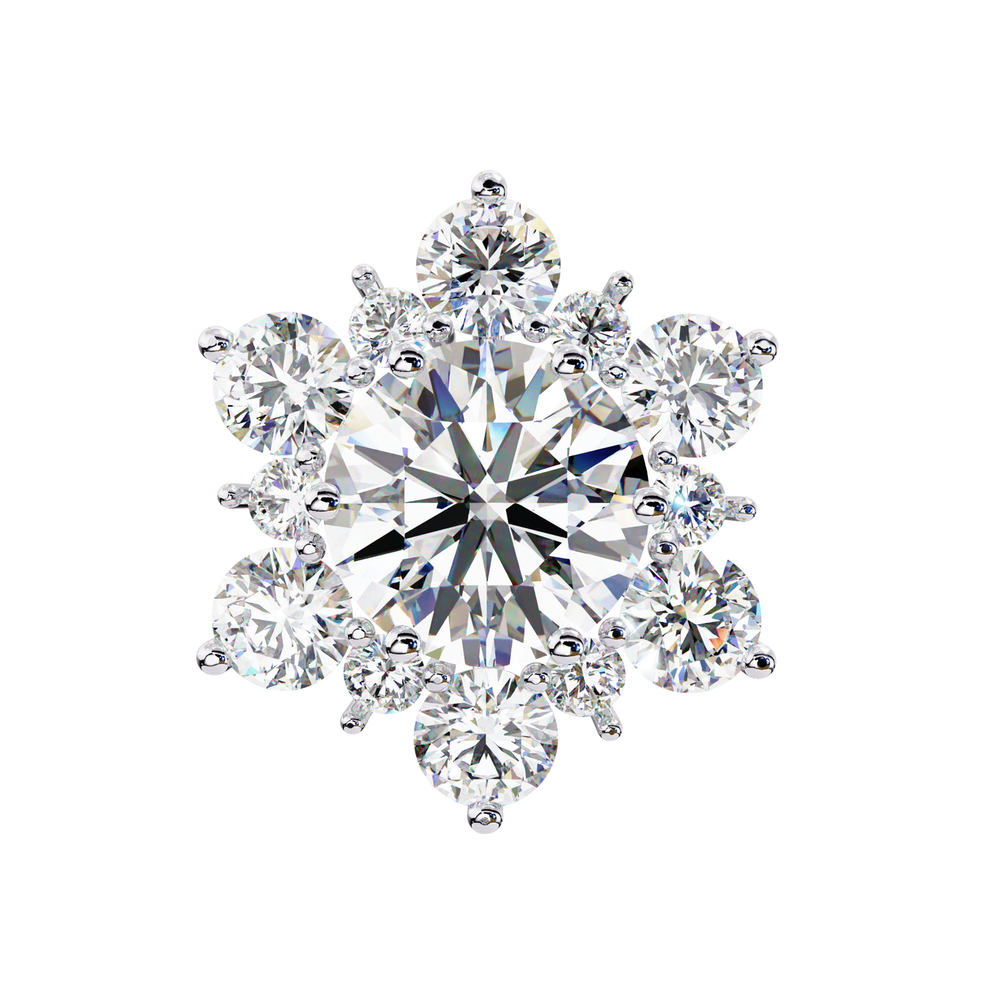 Flora Lab Grown Diamond Studs