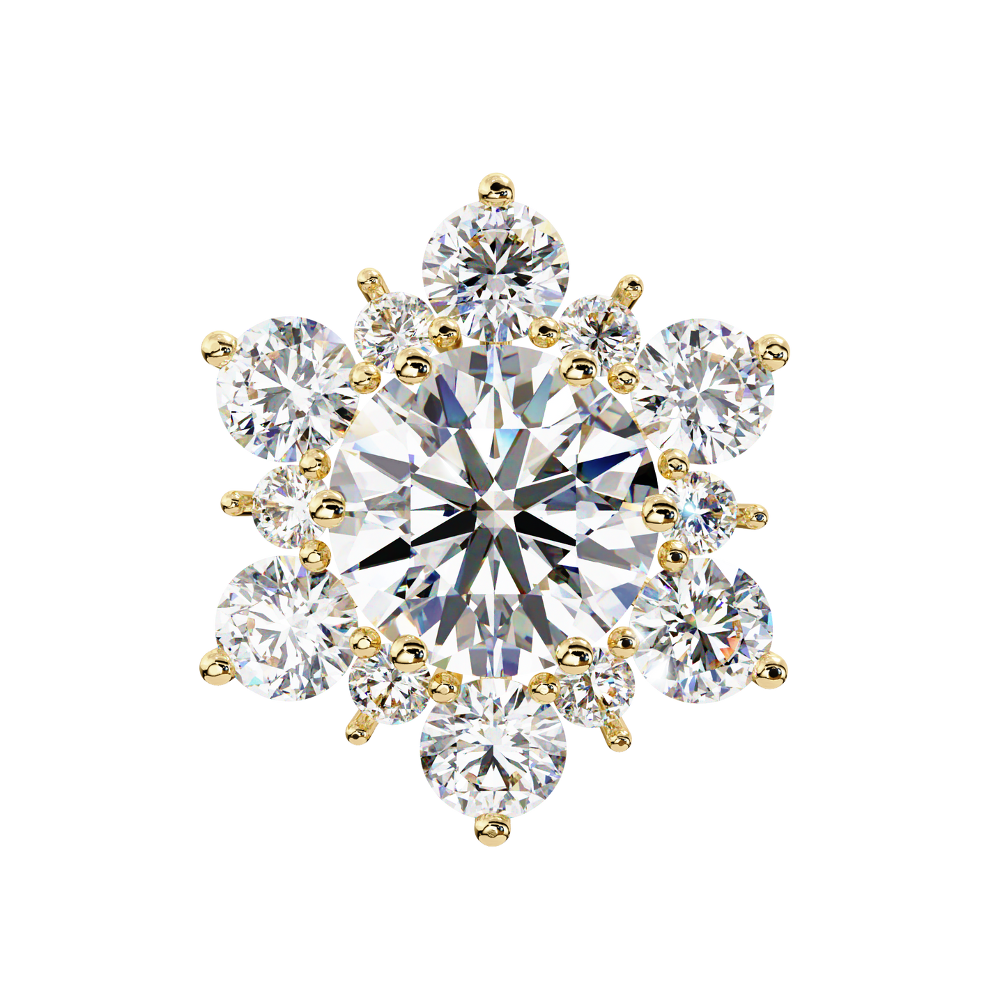Flora Lab Grown Diamond Studs
