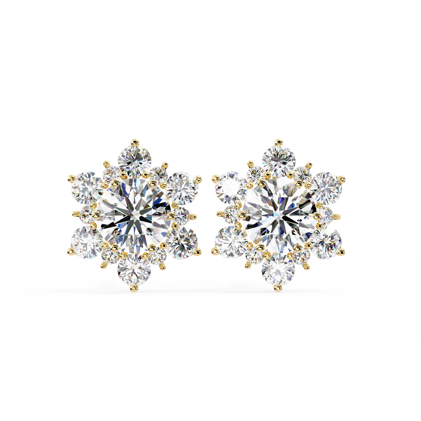 Flora Lab Grown Diamond Studs