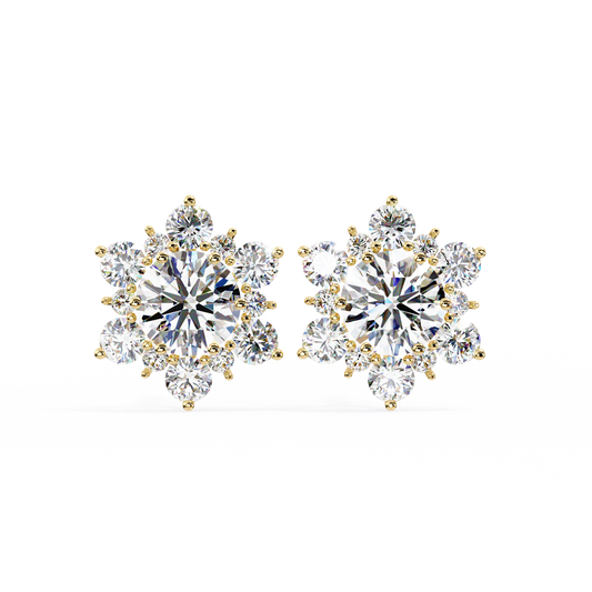 Flora Lab Grown Diamond Studs