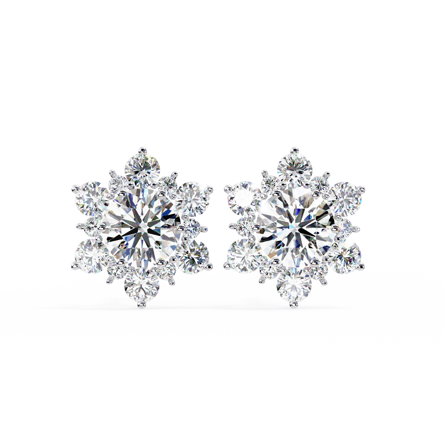 Flora Lab Grown Diamond Studs