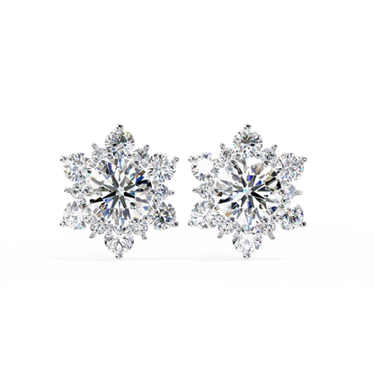 Flora Lab Grown Diamond Studs