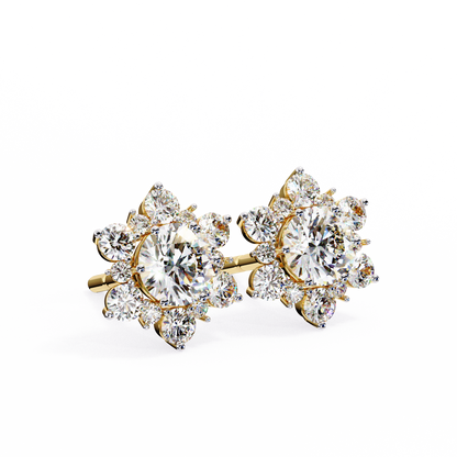 Flora Lab Grown Diamond Studs