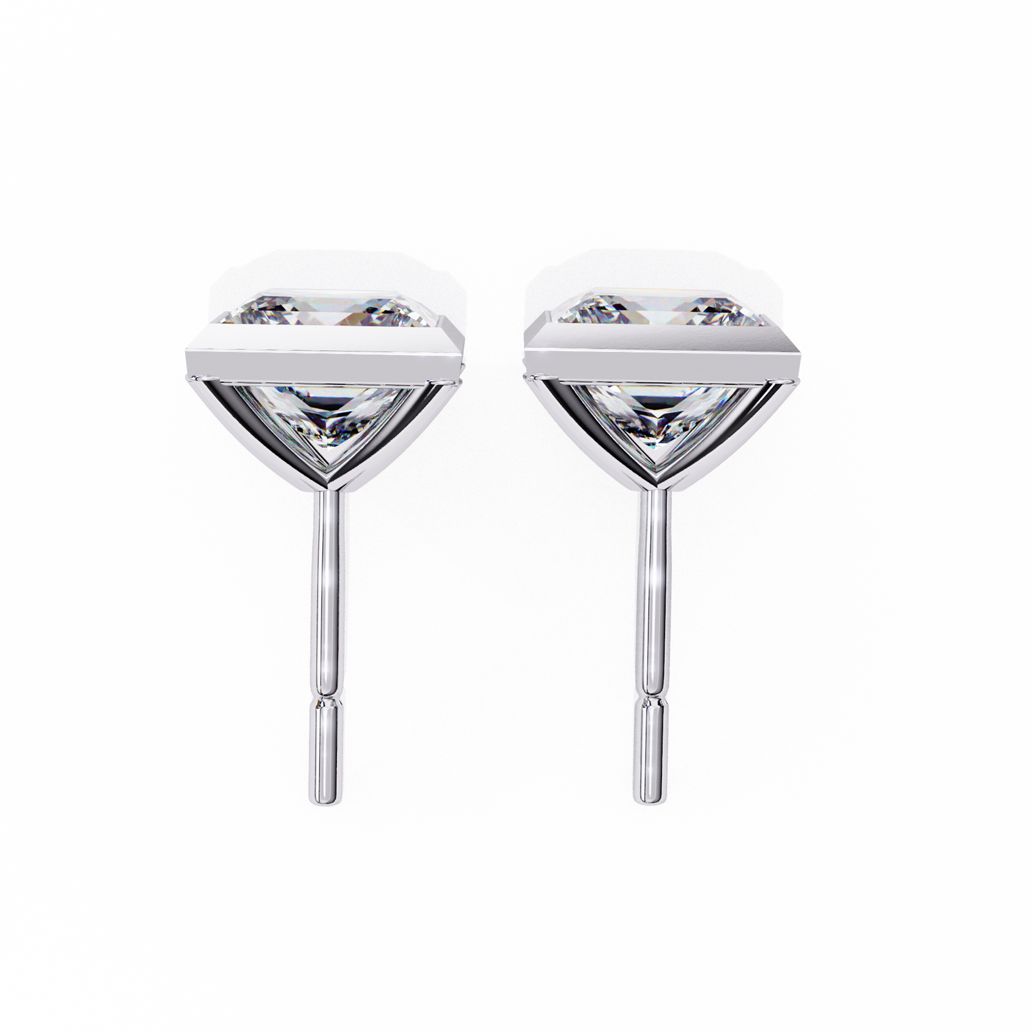Shreya Princess Lab Grown Diamond Stud