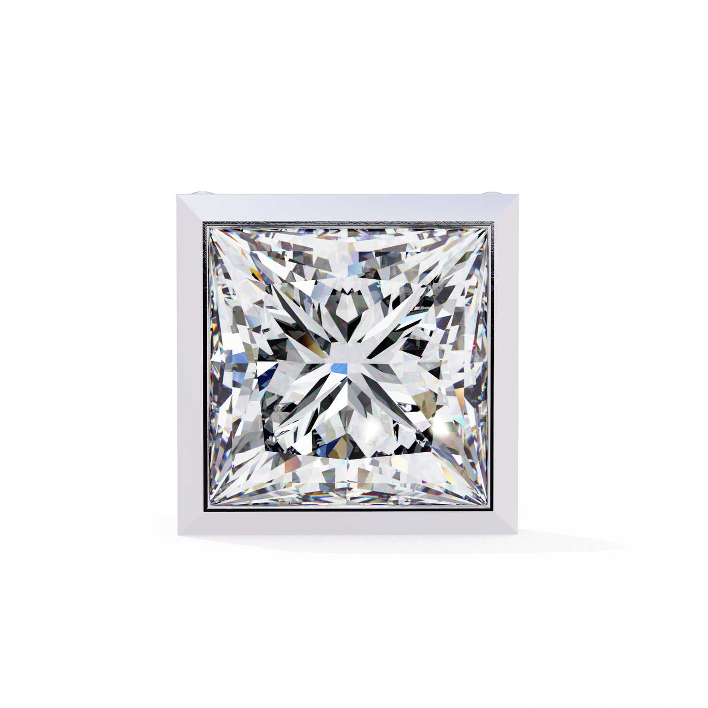 Shreya Princess Lab Grown Diamond Stud
