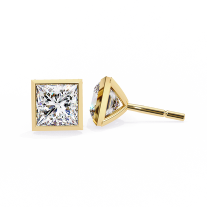 Shreya Princess Lab Grown Diamond Stud