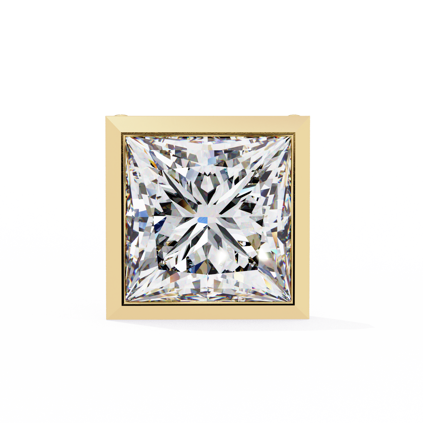 Shreya Princess Lab Grown Diamond Stud