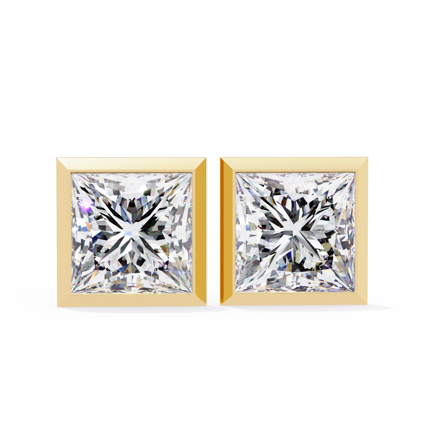 Shreya Princess Lab Grown Diamond Stud