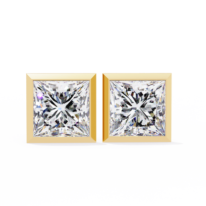 Shreya Princess Lab Grown Diamond Stud