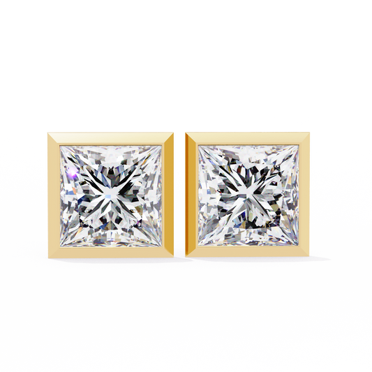 Shreya Princess Lab Grown Diamond Stud