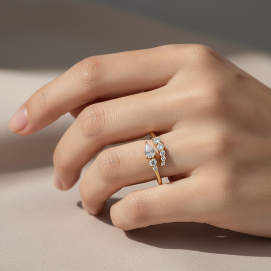 Adjustable Snake Ring