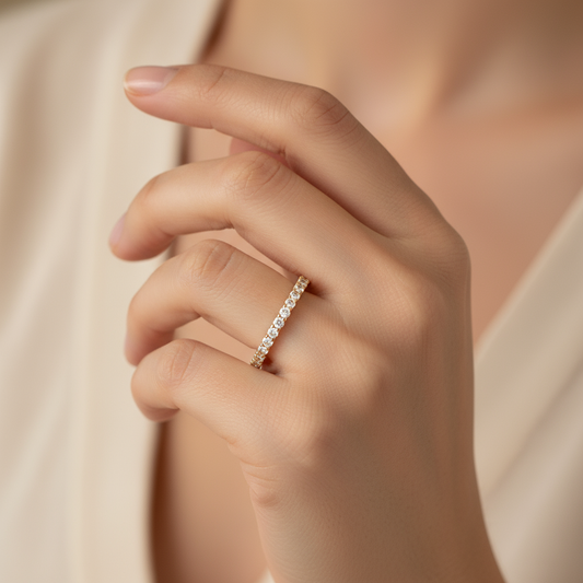 Round Dia Small Eternity Band