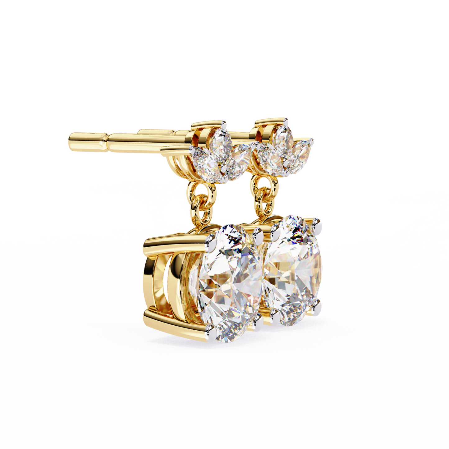 Disha Lab Grown Diamond Studs