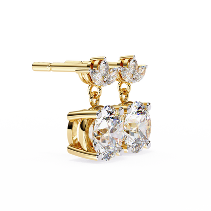 Disha Lab Grown Diamond Studs