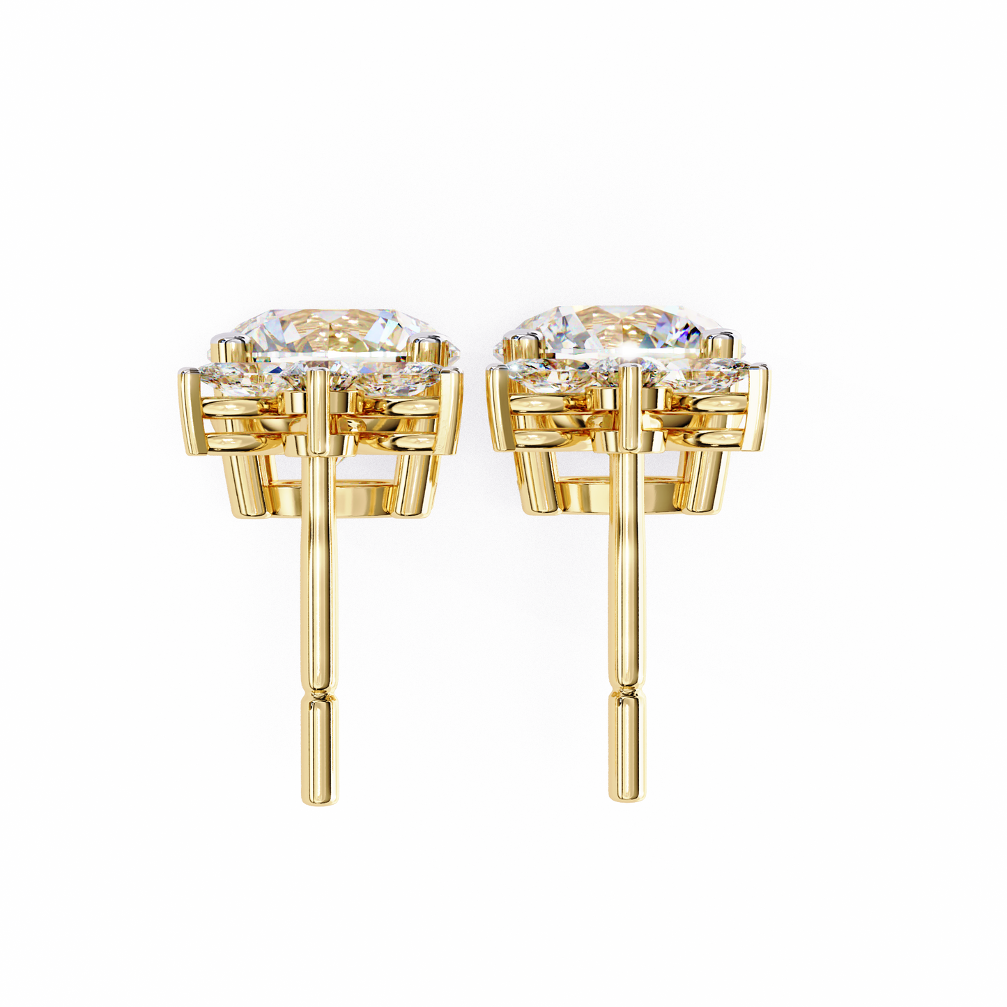 Disha Lab Grown Diamond Studs