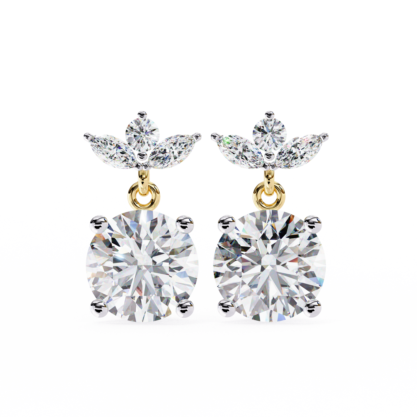 Disha Lab Grown Diamond Studs