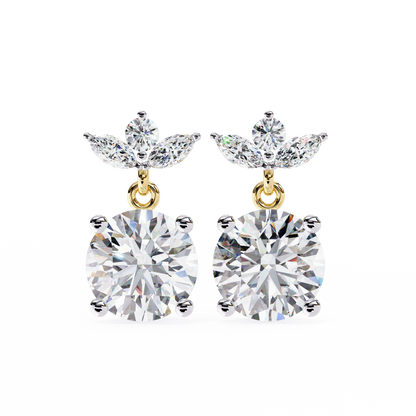 Disha Lab Grown Diamond Studs