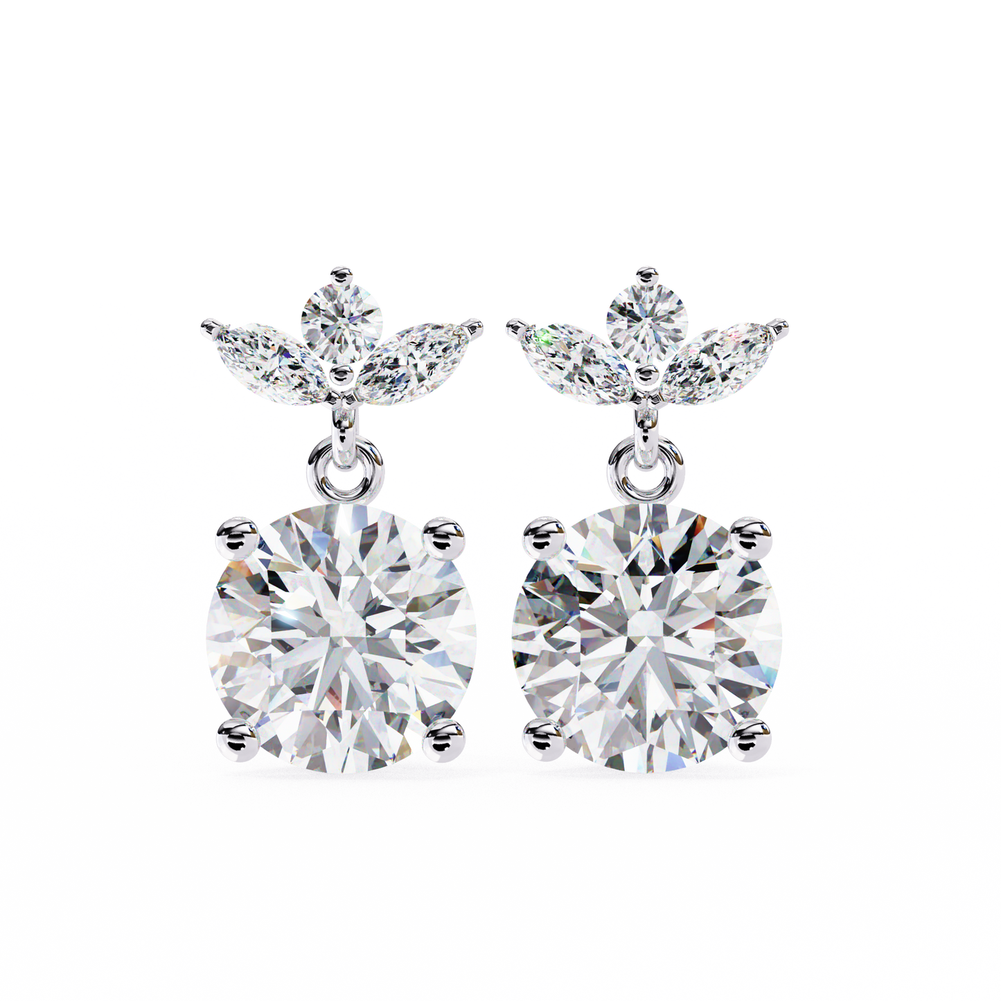 Disha Lab Grown Diamond Studs