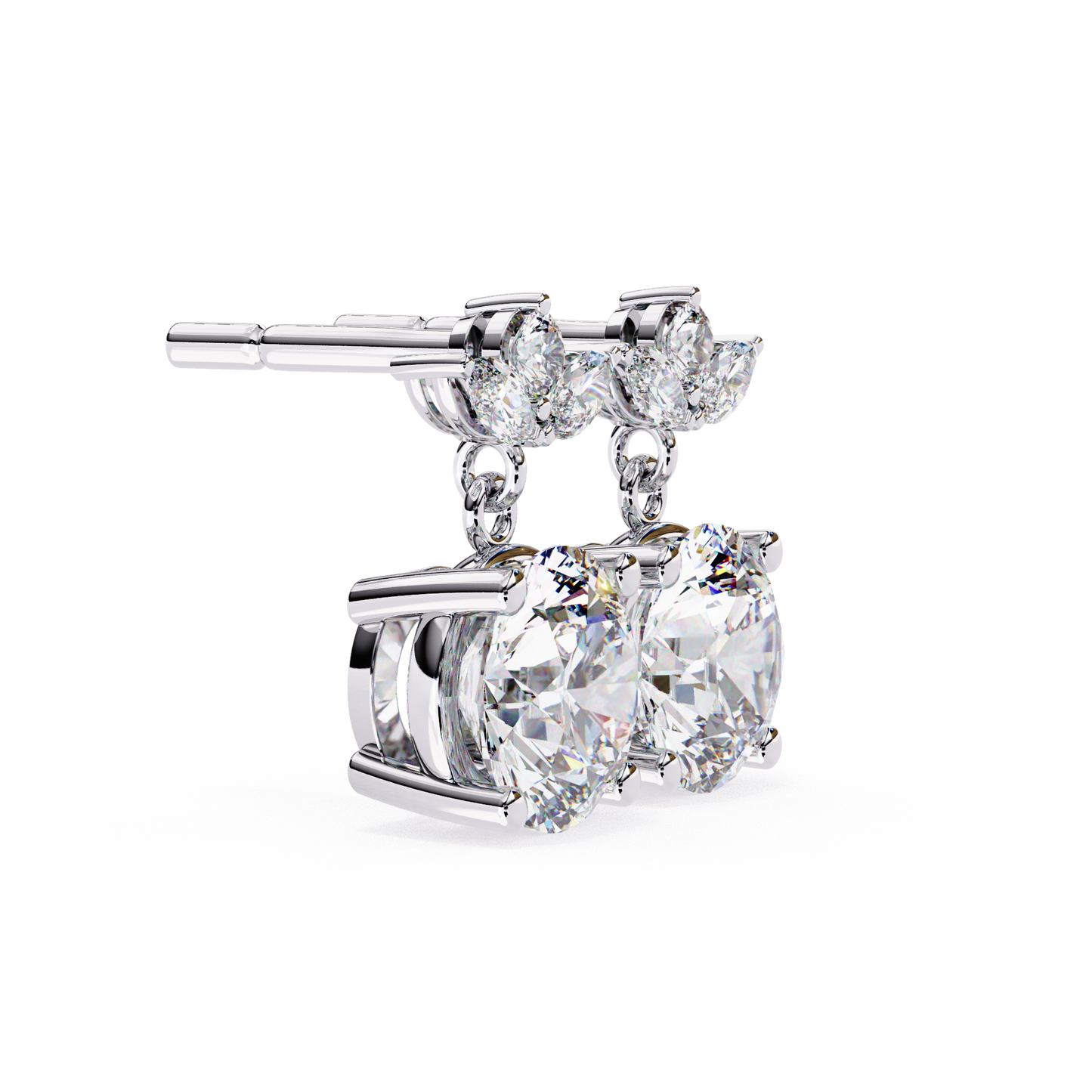 Disha Lab Grown Diamond Studs