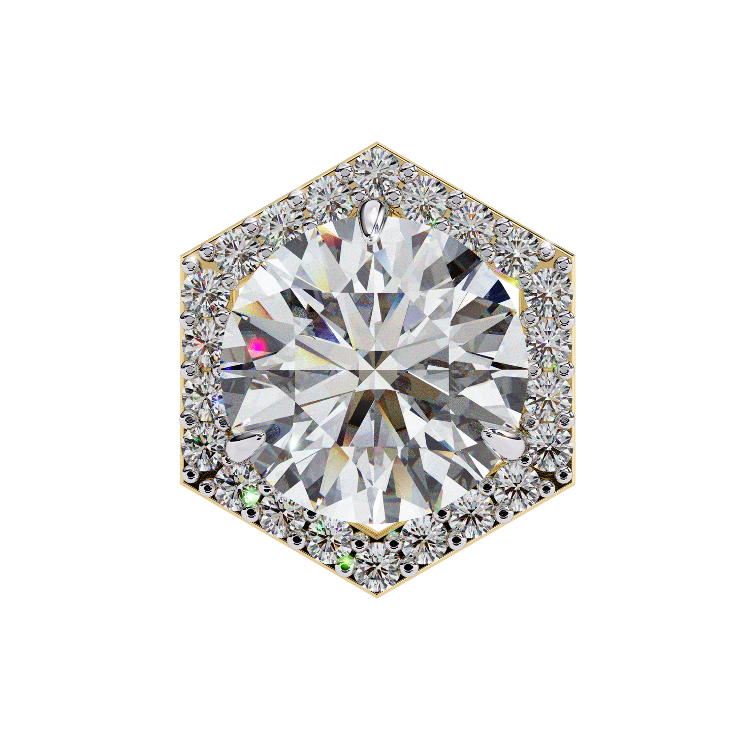 Tanya Round Solitaire Lab Grown Diamond Stud