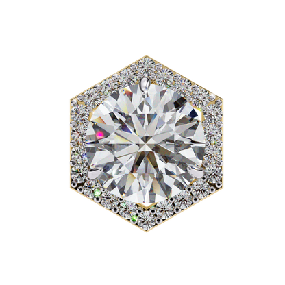 Tanya Round Solitaire Lab Grown Diamond Stud