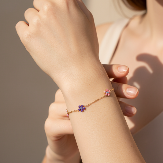Flower Mina Bracelet