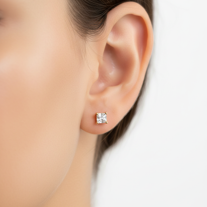 Princess Solitaire Stud