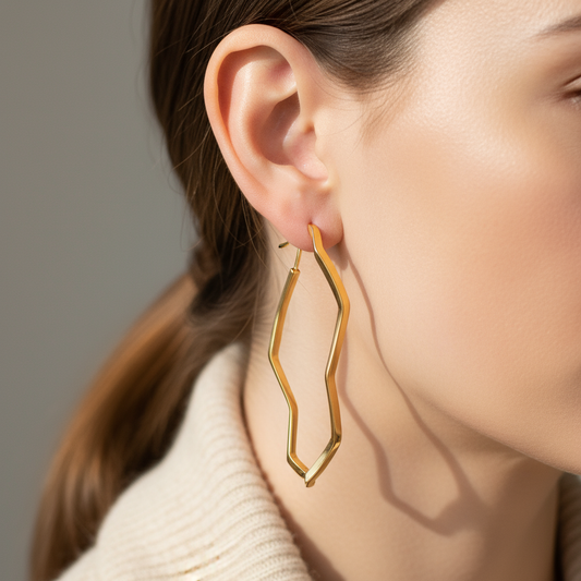 Zigzag Hoops