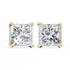 Princess Solitaire Lab Grown Diamond Stud