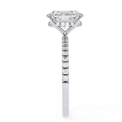 Eterna Oval Diamond Solitaire Ring Lab Grown Diamond