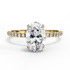 Eterna Oval Diamond Solitaire Ring Lab Grown Diamond