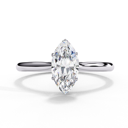Alaya Marquise Solitaire Ring Lab Grown Diamond