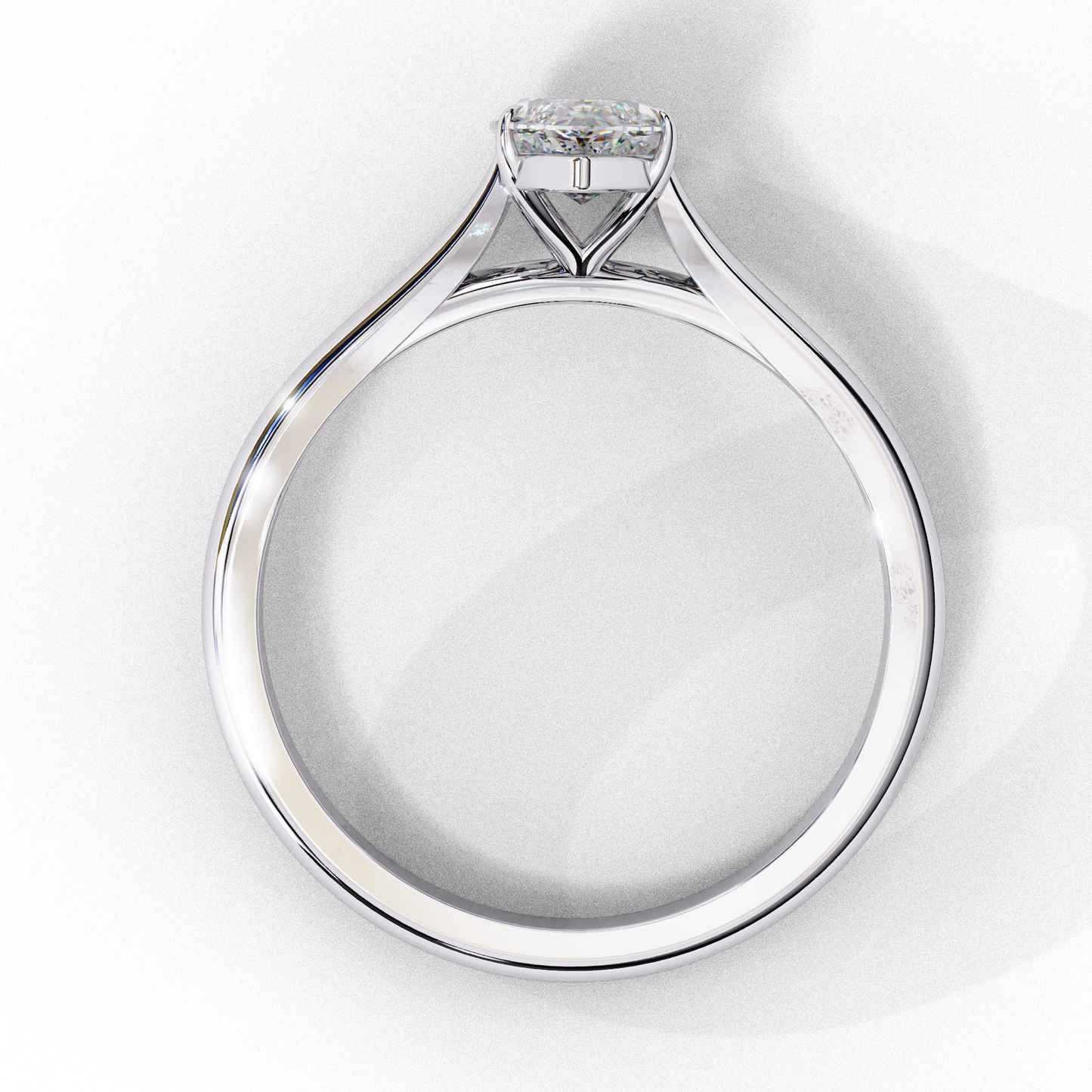 Alaya Marquise Solitaire Ring Lab Grown Diamond