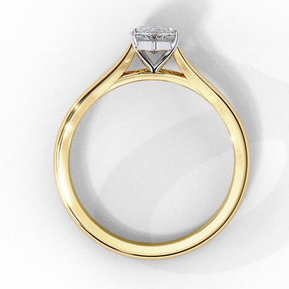 Alaya Marquise Solitaire Ring Lab Grown Diamond