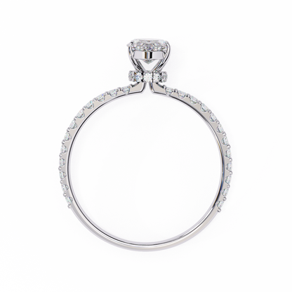 Arova Marquise Solitaire Ring Lab Grown Diamond