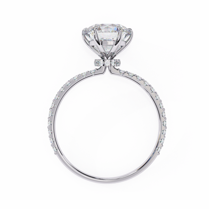 Kaina Round Solitaire Ring Lab Grown Diamond