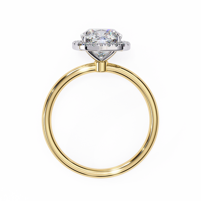 Anaya Cushion Solitaire Ring Lab Grown Diamond
