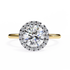 Eshna Round Solitaire Ring Lab Grown Diamond