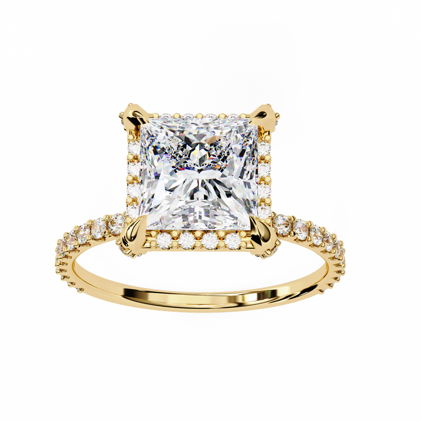 Varia Princess Solitaire Ring Lab Grown Diamond