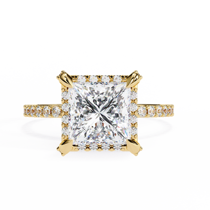 Varia Princess Solitaire Ring Lab Grown Diamond