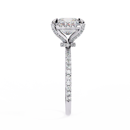 Varia Princess Solitaire Ring Lab Grown Diamond