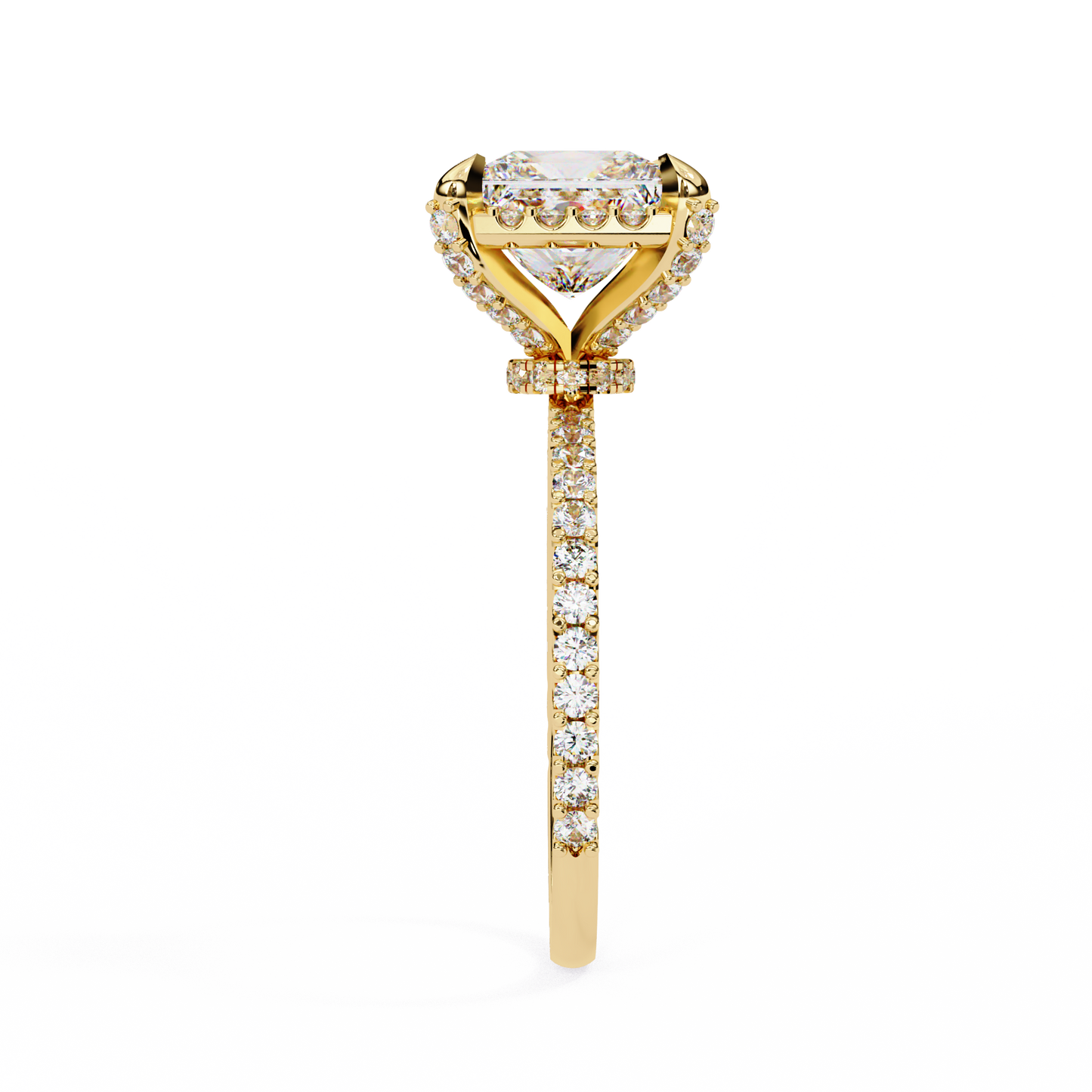 Varia Princess Solitaire Ring Lab Grown Diamond