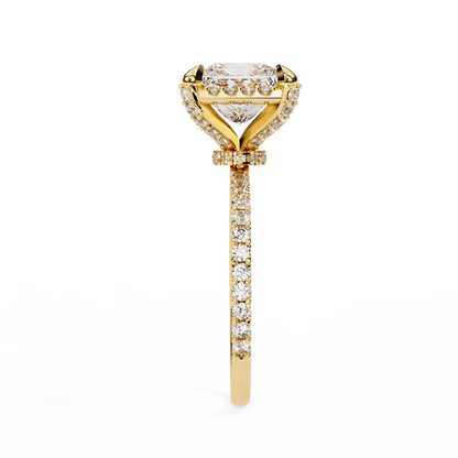 Varia Princess Solitaire Ring Lab Grown Diamond