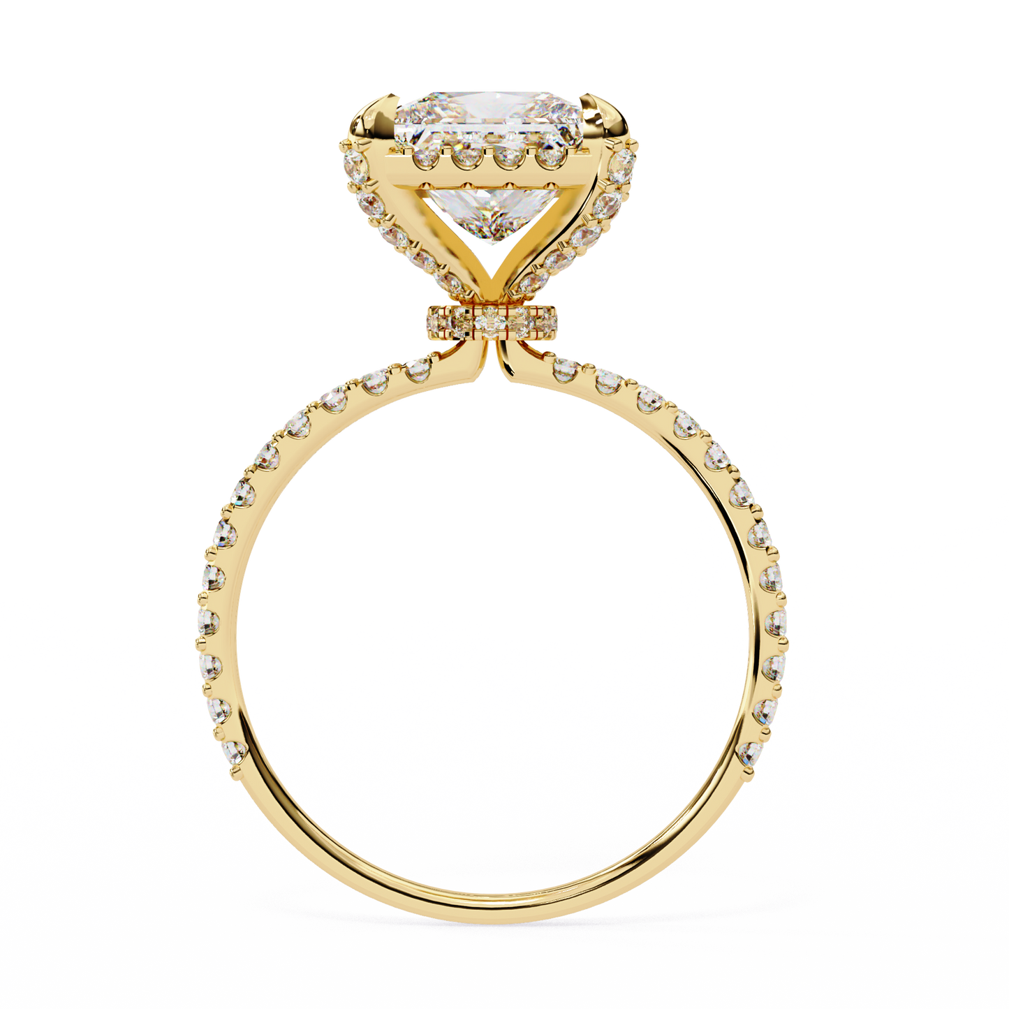 Varia Princess Solitaire Ring Lab Grown Diamond