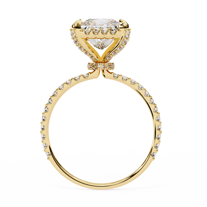 Varia Princess Solitaire Ring Lab Grown Diamond