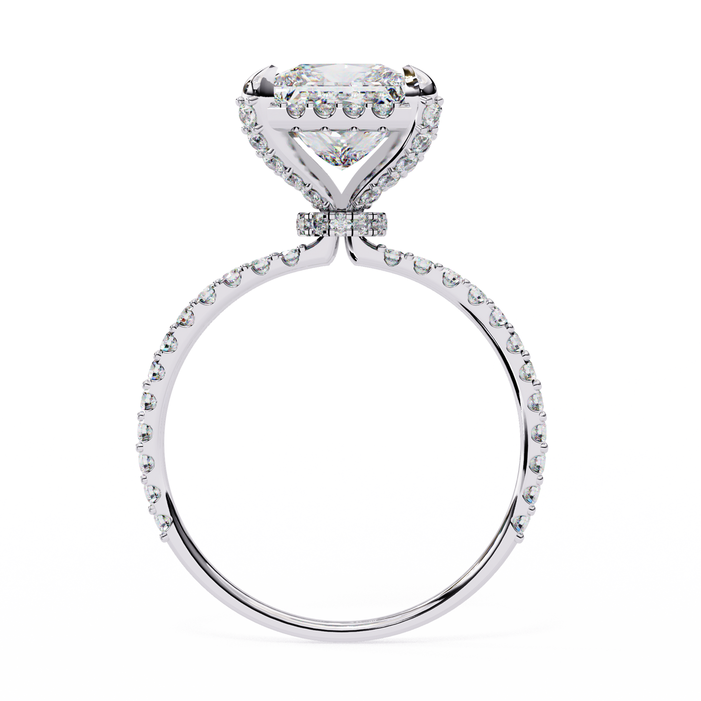 Varia Princess Solitaire Ring Lab Grown Diamond